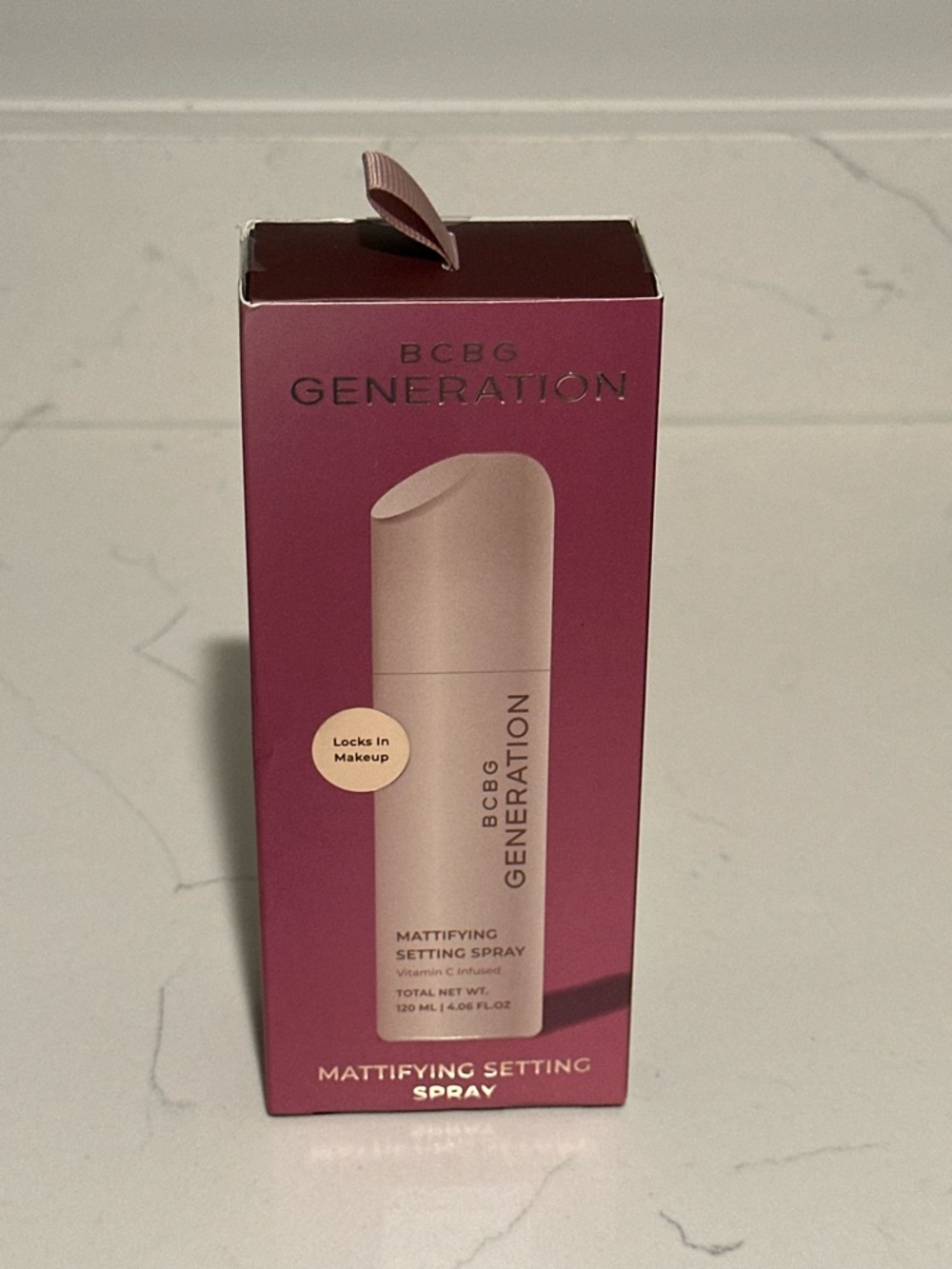 BCBGeneration Mattifying Setting Spray — Pink Box